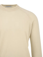 Maglione girocollo raglan Cashmere FILIPPO DE LAURENTIIS Uomo - Bianco