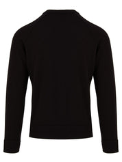 Maglione girocollo raglan Cashmere FILIPPO DE LAURENTIIS Uomo - Nero