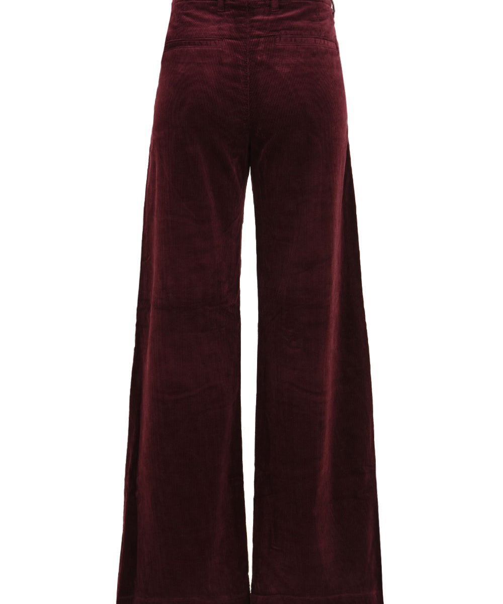 Pantalone Leika large fit FIVE Donna - Rosso