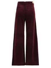 Pantalone Leika large fit FIVE Donna - Rosso