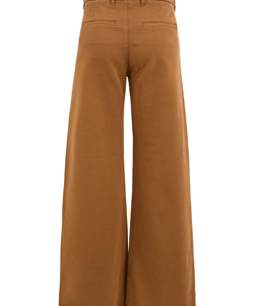 Pantalone Leika Large FIVE Donna - Marrone