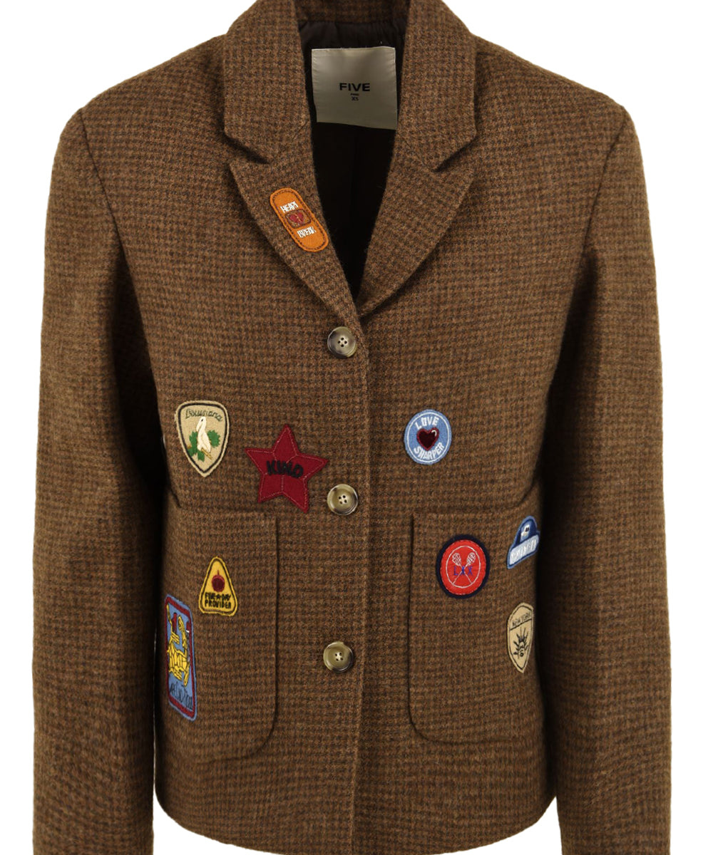 Giacca Vera FIVE Donna - Marrone