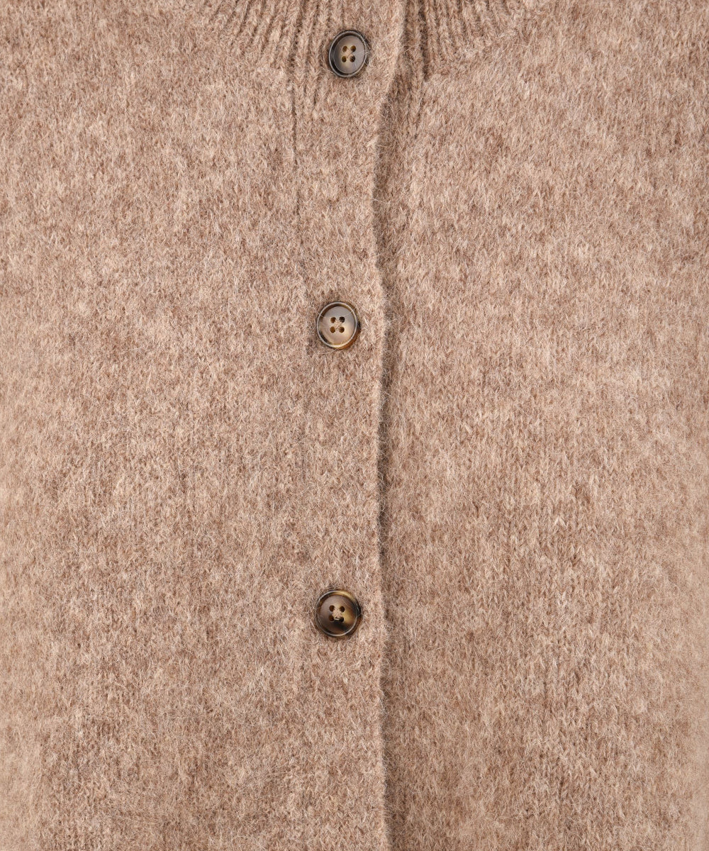 Gilet con bottoni FIVE Donna - Marrone