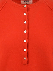 Cardigan FIVE Donna - Rosso