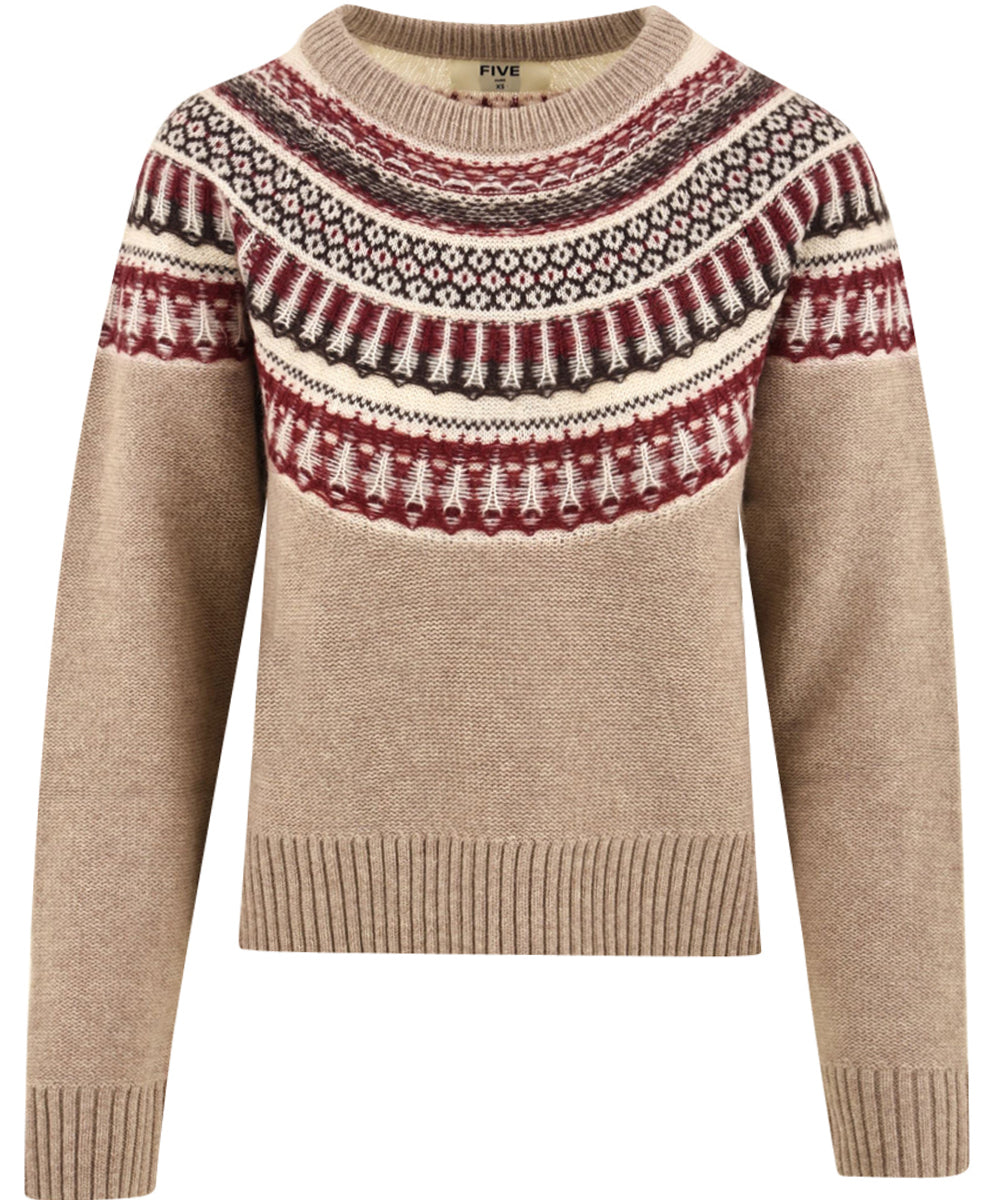 Maglione Nordic FIVE Donna - Beige