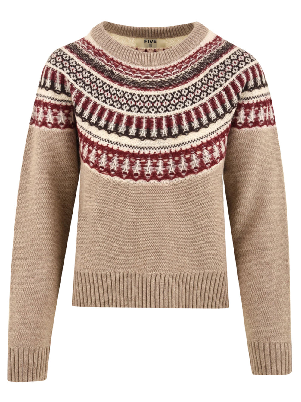 Maglione Nordic FIVE Donna - Beige