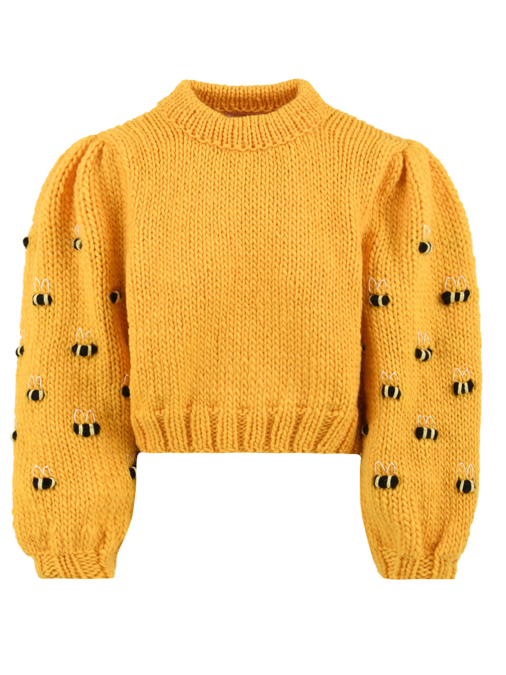 Maglione Save The Bees FRAISES ET DESIRS Donna - Giallo