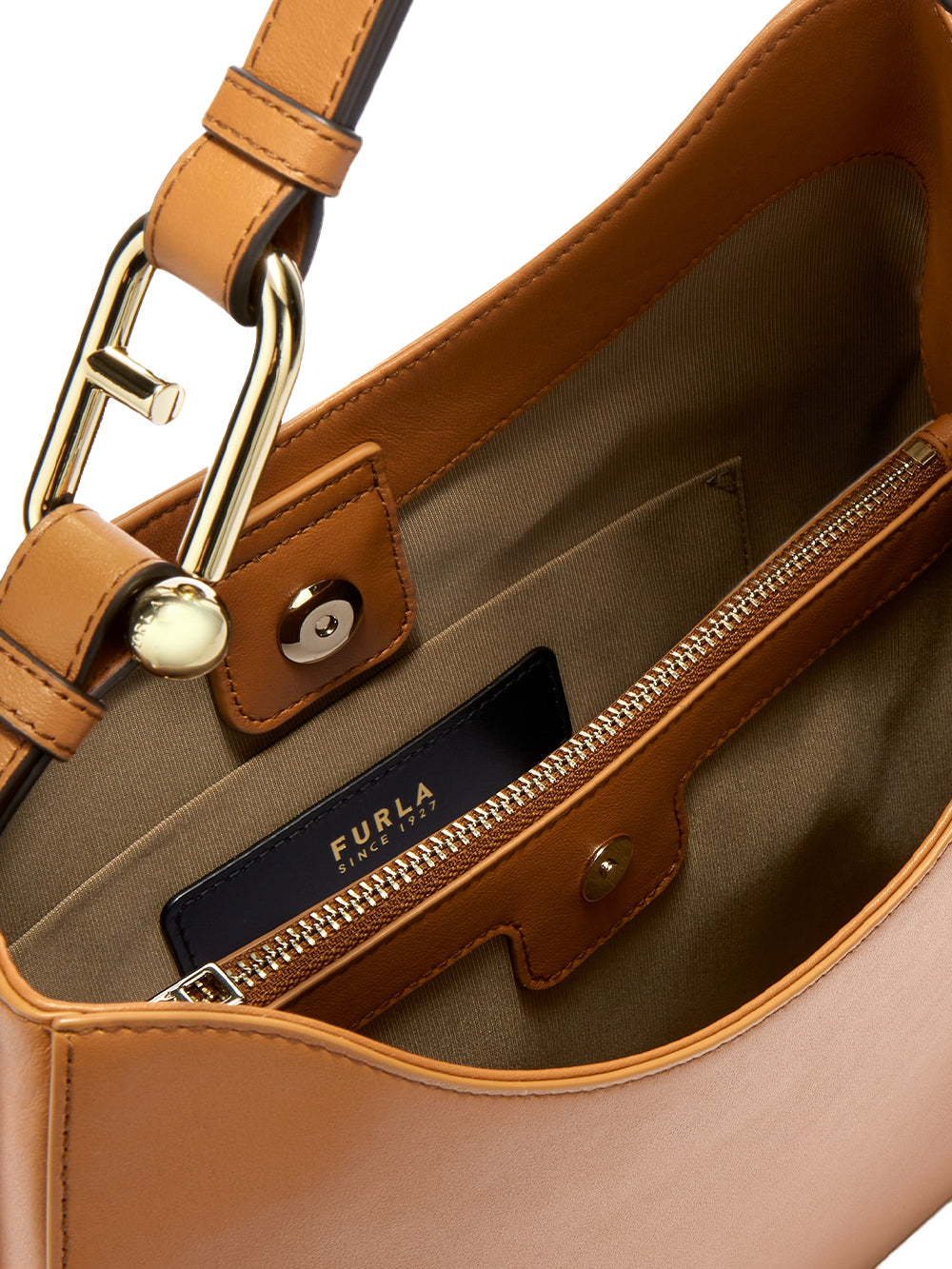 Borsa a spalla Nuvola L FURLA Donna - Marrone