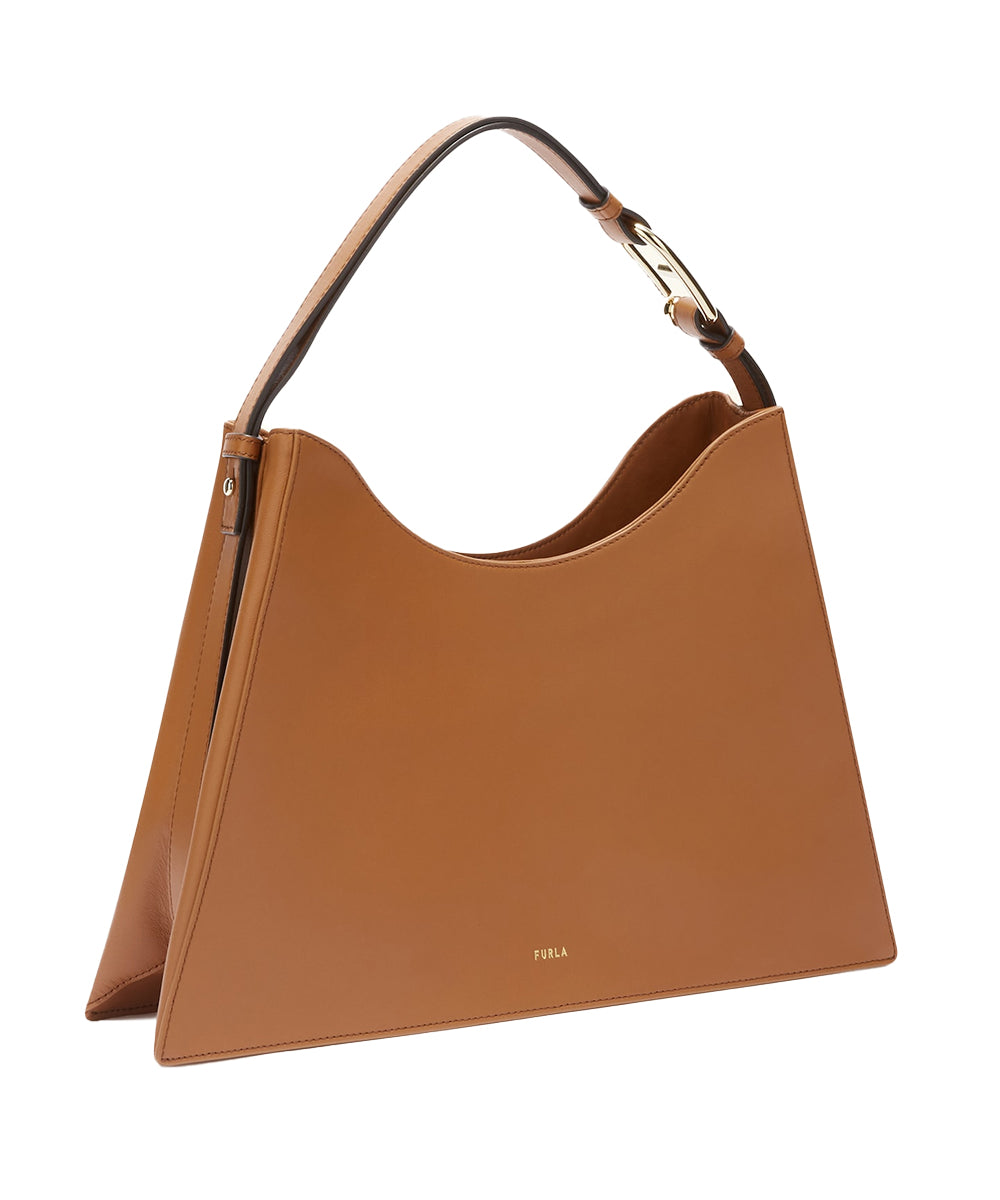 Borsa a spalla Nuvola L FURLA Donna - Marrone