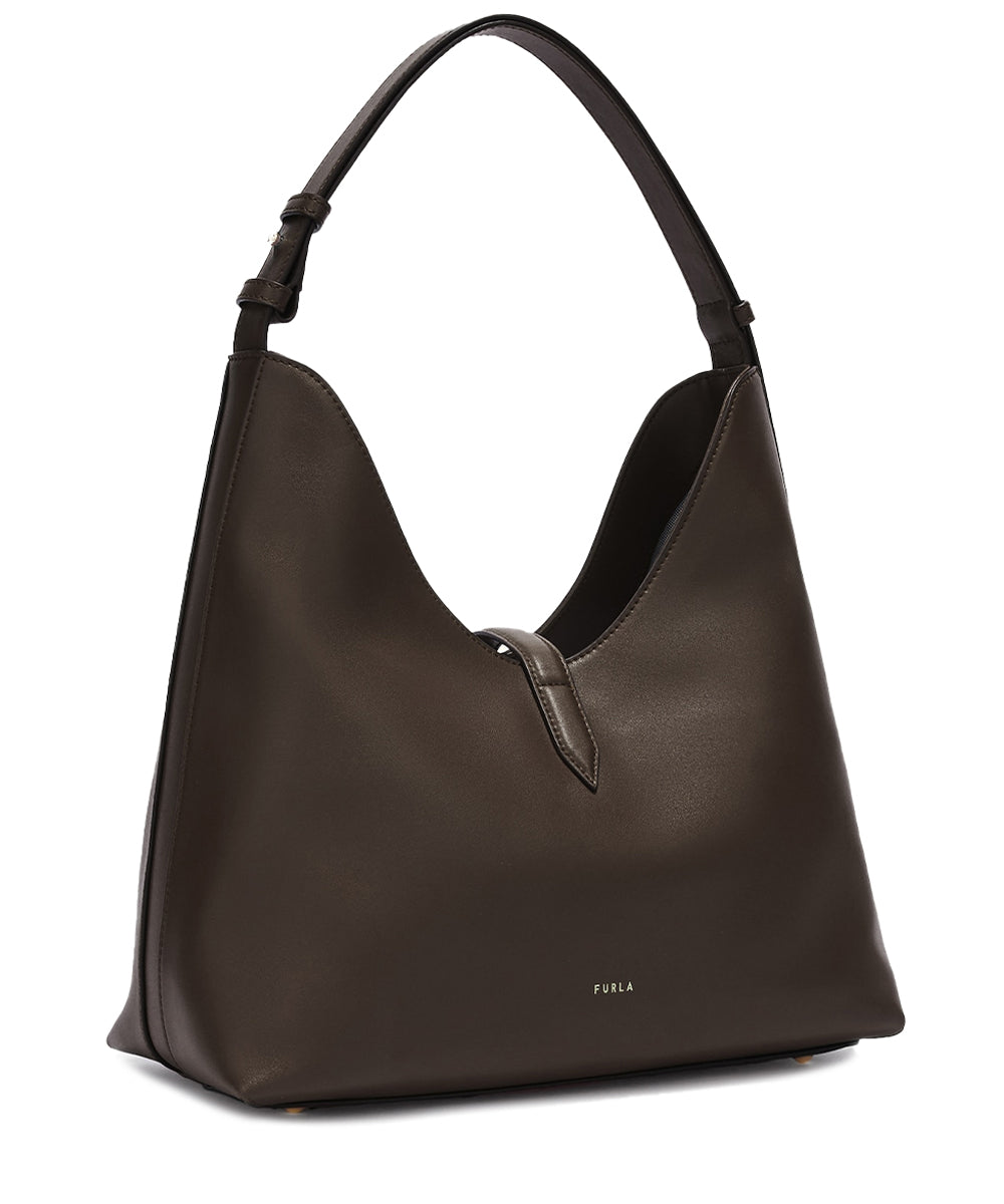 Borsa a spalla Goccia M FURLA Donna - Marrone