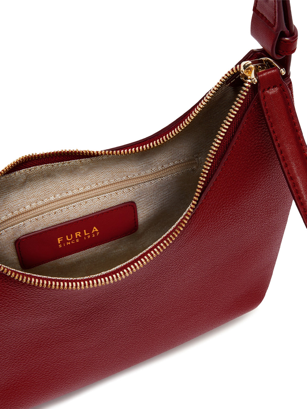 Borsa a spalla Goccia S FURLA Donna - Rosso