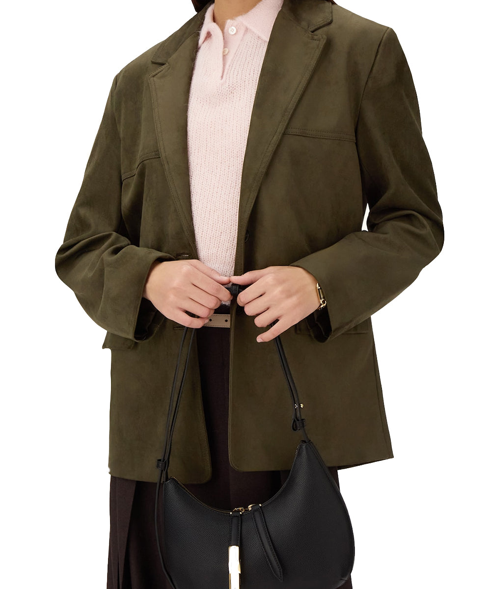 Borsa a spalla Goccia S FURLA Donna - Nero