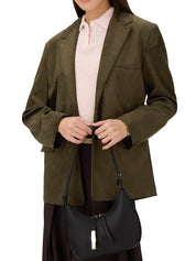 Borsa a spalla Goccia S FURLA Donna - Nero