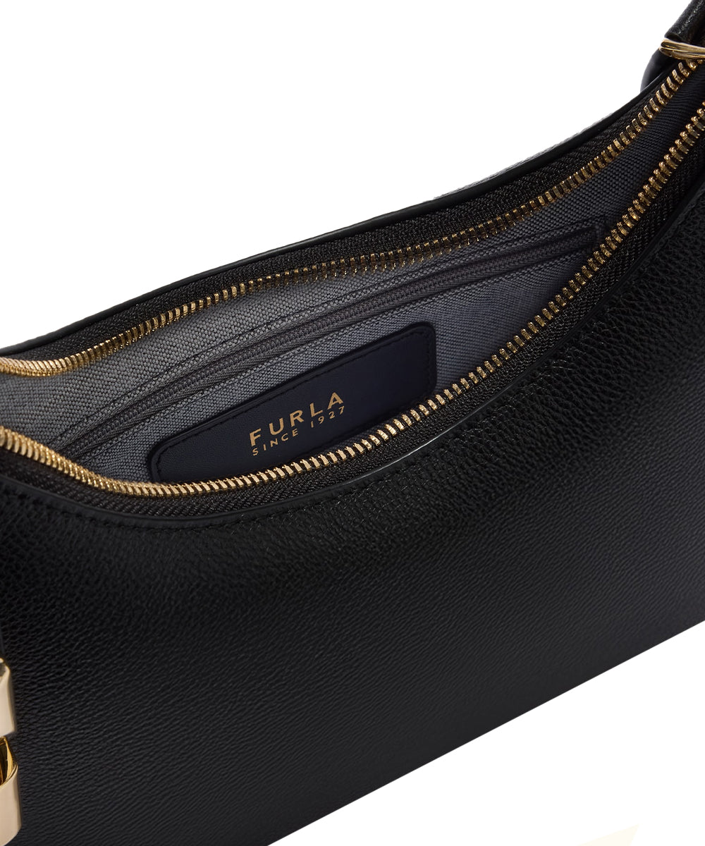 Borsa a spalla Goccia S FURLA Donna - Nero
