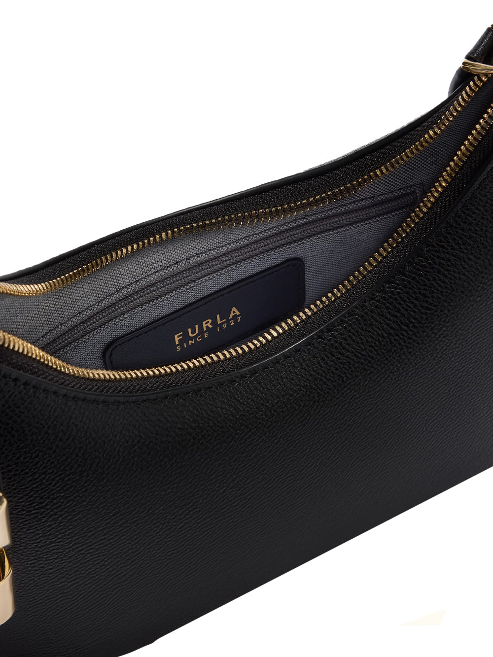 Borsa a spalla Goccia S FURLA Donna - Nero