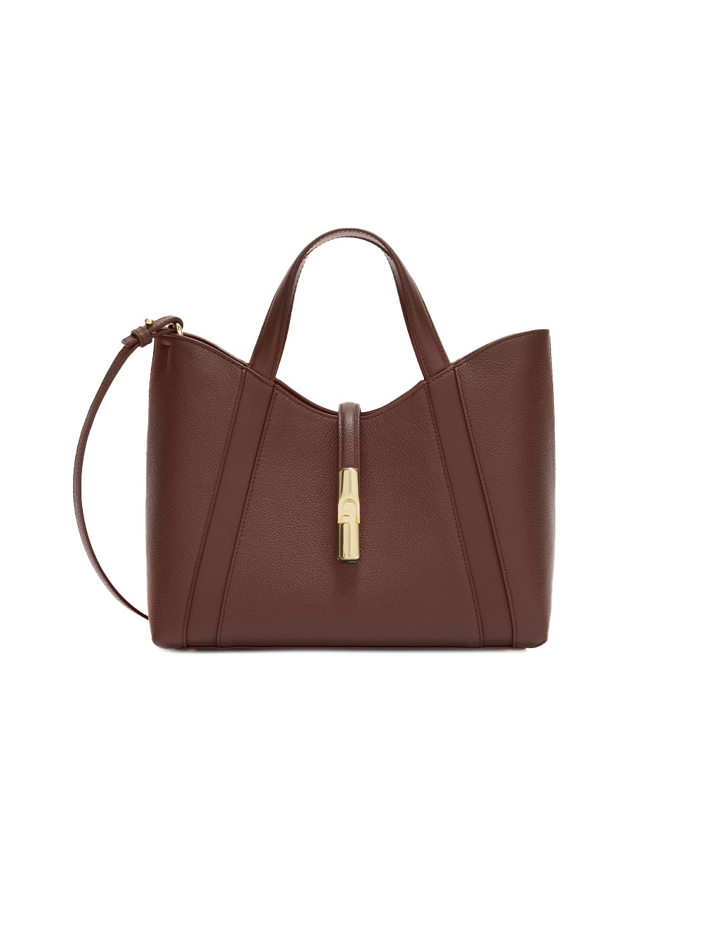 Borsa a spalla Goccia L FURLA Donna - Marrone