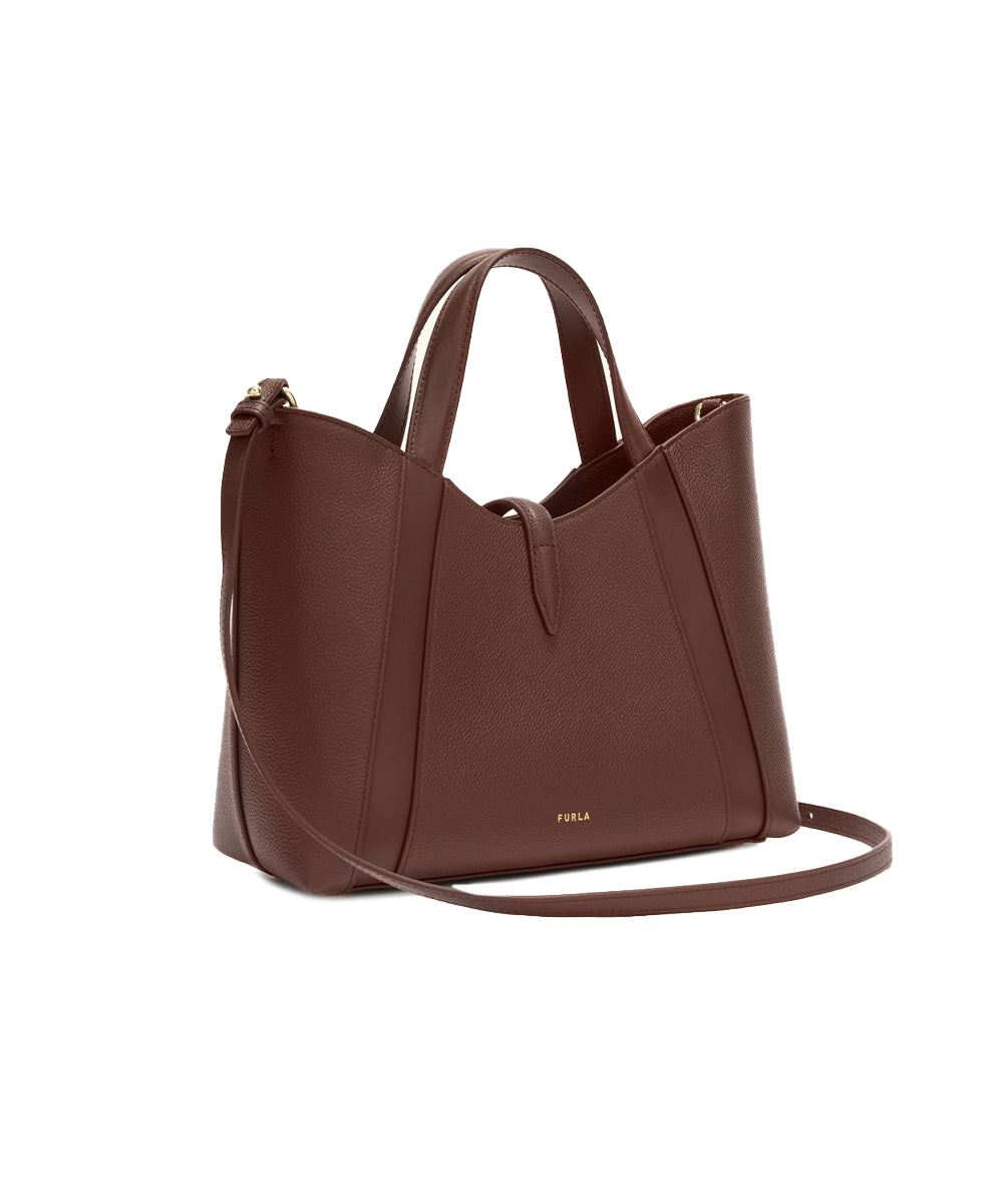 Borsa a spalla Goccia L FURLA Donna - Marrone