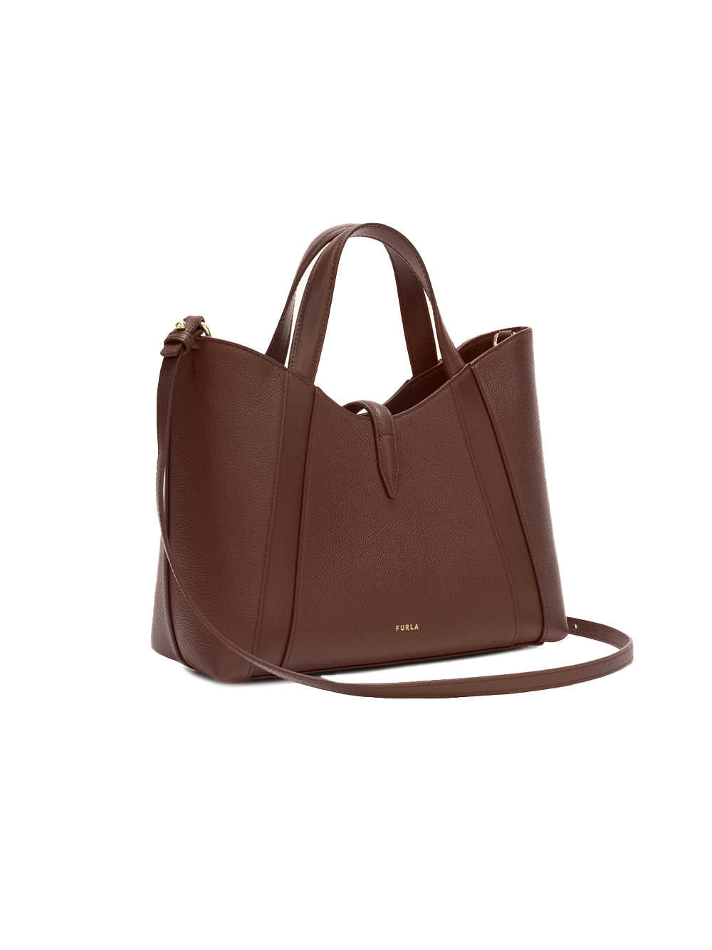 Borsa a spalla Goccia L FURLA Donna - Marrone