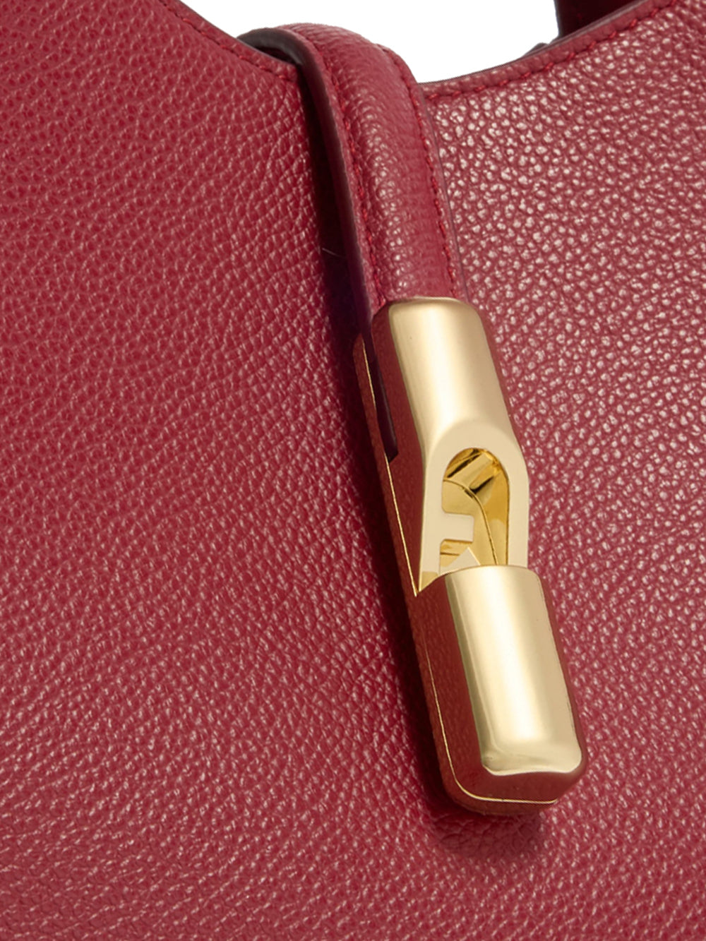 Borsa a spalla Goccia L FURLA Donna - Rosso