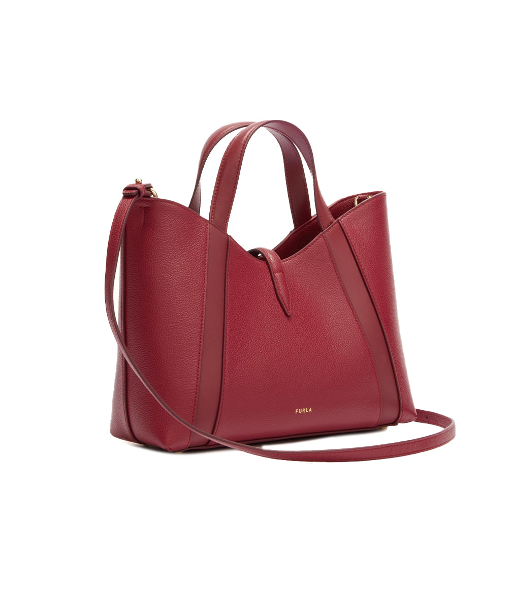 Borsa a spalla Goccia L FURLA Donna - Rosso