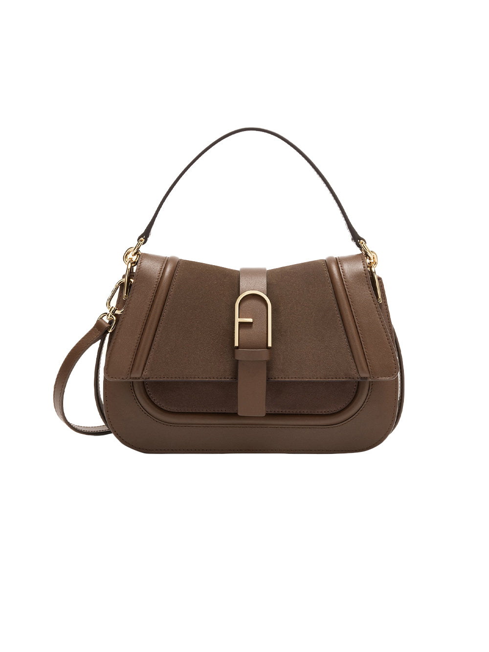 Borsa a mano Flow M FURLA Donna - Marrone