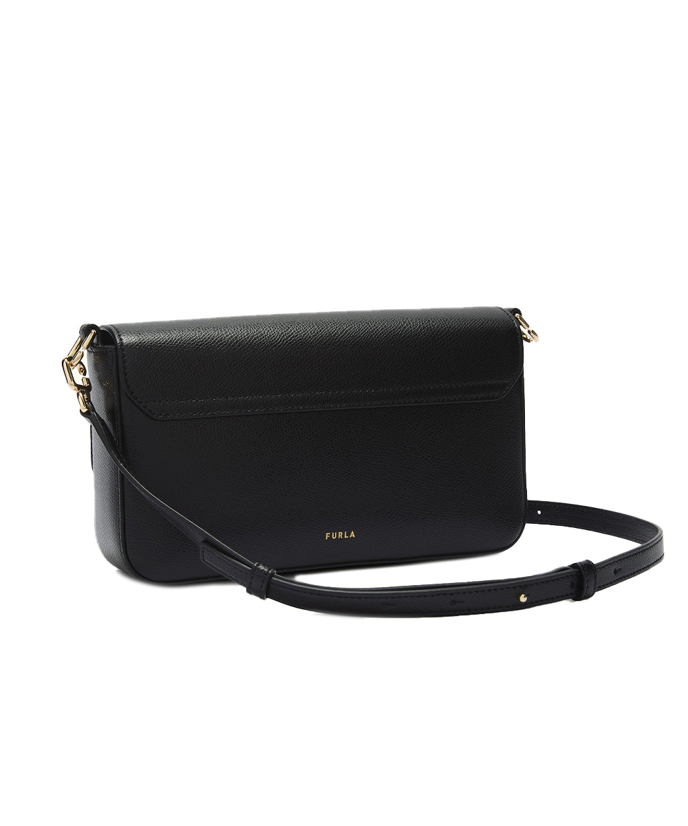 Borsa a tracolla Iride S FURLA Donna - Nero