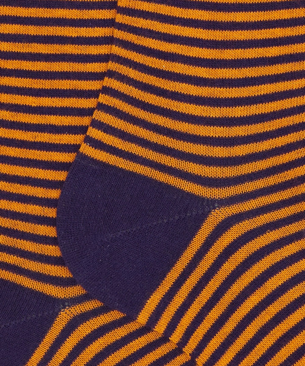 Calze lunghe riga Windsor GALLO Uomo - Multicolore