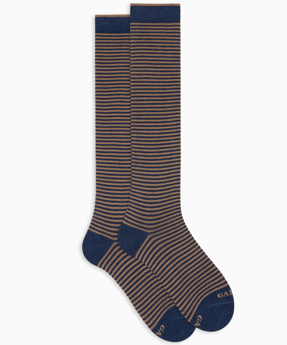 Calze lunghe riga Windsor GALLO Uomo - Multicolore