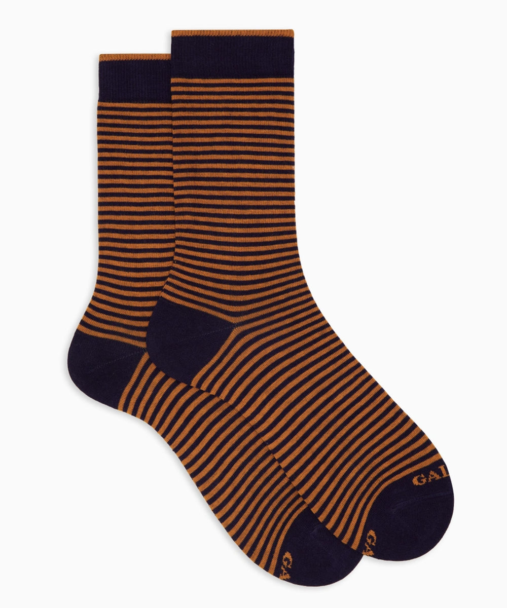 Calze corte riga Windsor GALLO Uomo - Multicolore