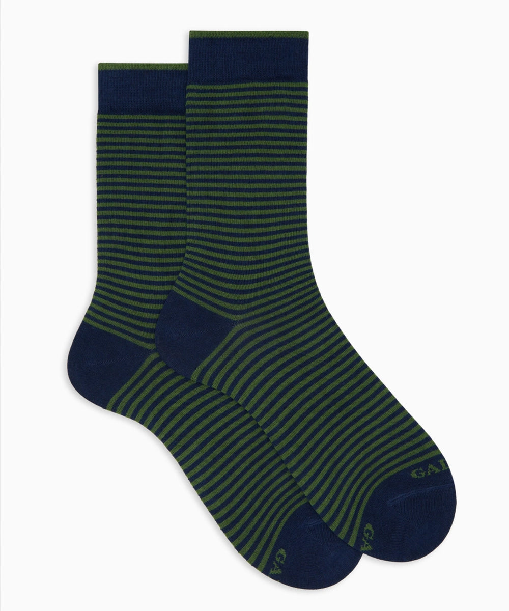 Calze corte riga Windsor GALLO Uomo - Multicolore