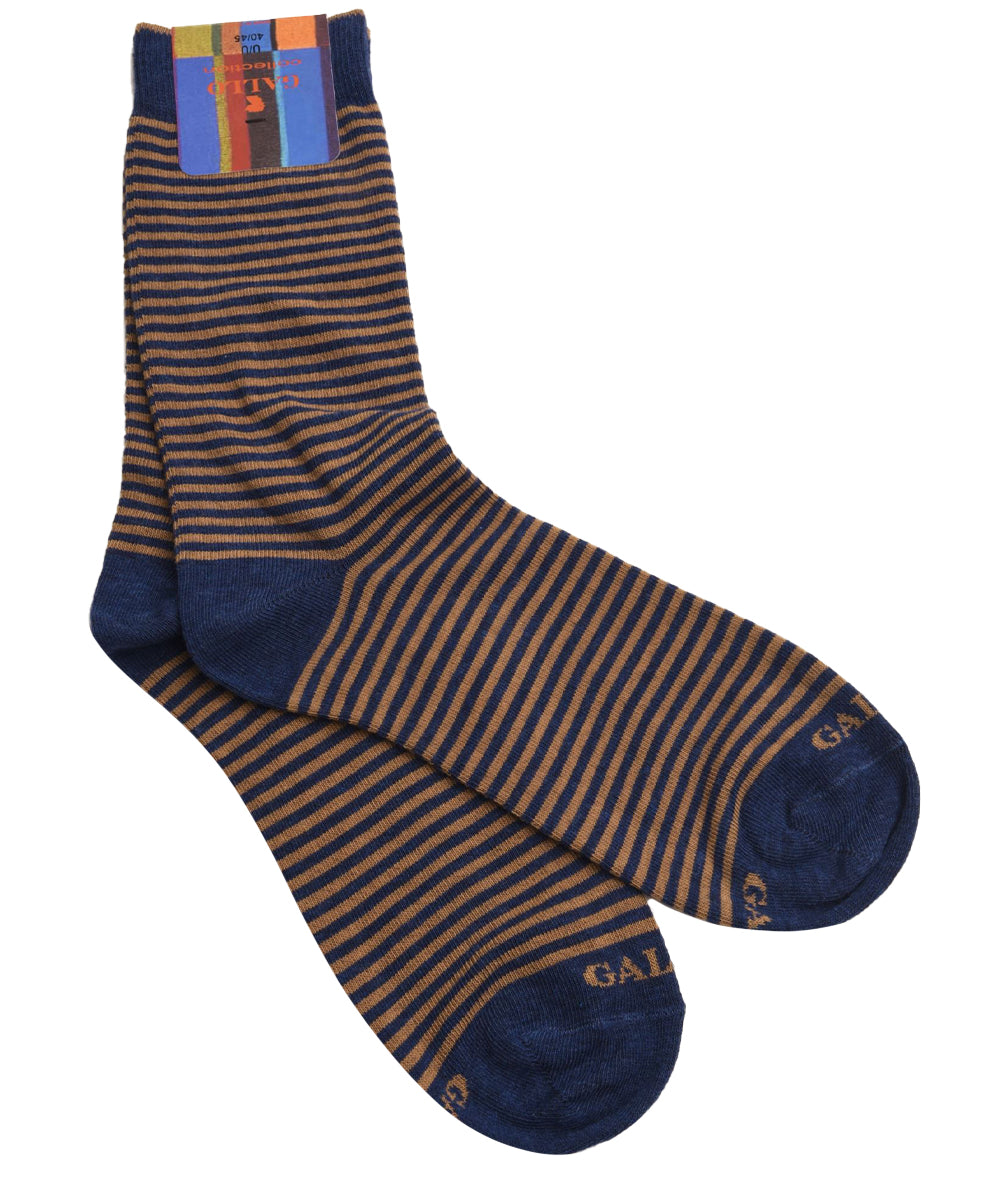 Calze corte riga Windsor GALLO Uomo - Multicolore