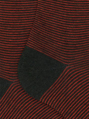 Calze lunghe righina sottile GALLO Uomo - Multicolore