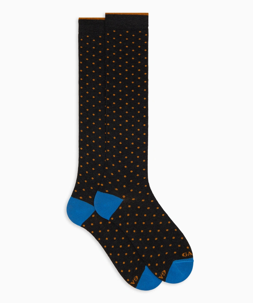 Calze lunghe Pois GALLO Uomo - Multicolore