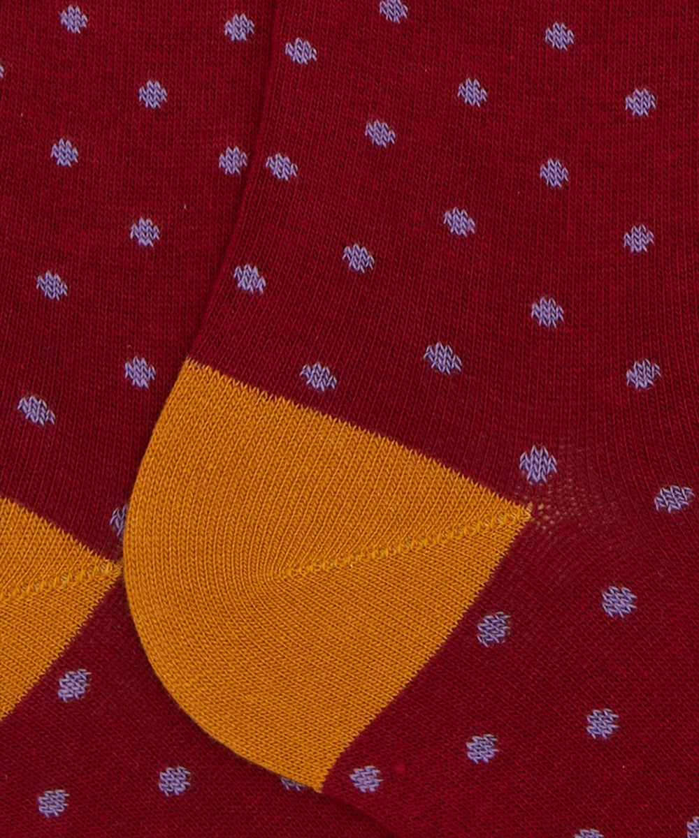 Calze lunghe Pois GALLO Uomo - Multicolore