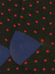 Calze lunghe Pois GALLO Uomo - Multicolore