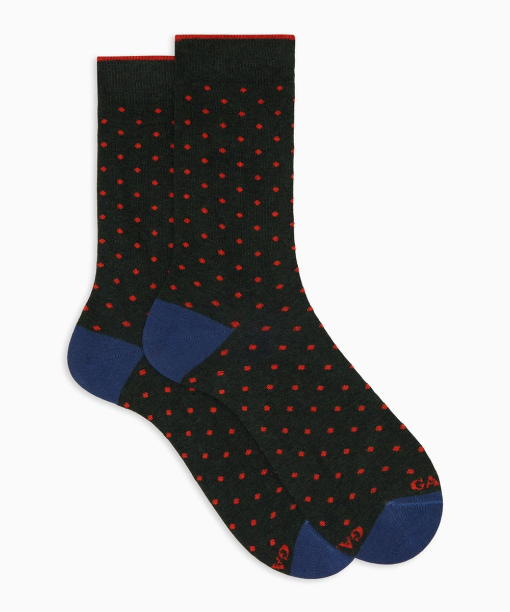 Calze corte Pois GALLO Uomo - Multicolore