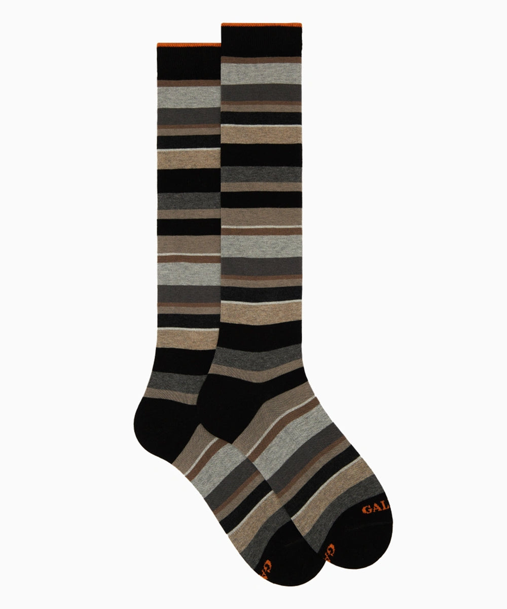 Calze lunghe righe GALLO Uomo - Multicolore