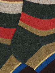 Calze lunghe righe GALLO Uomo - Multicolore