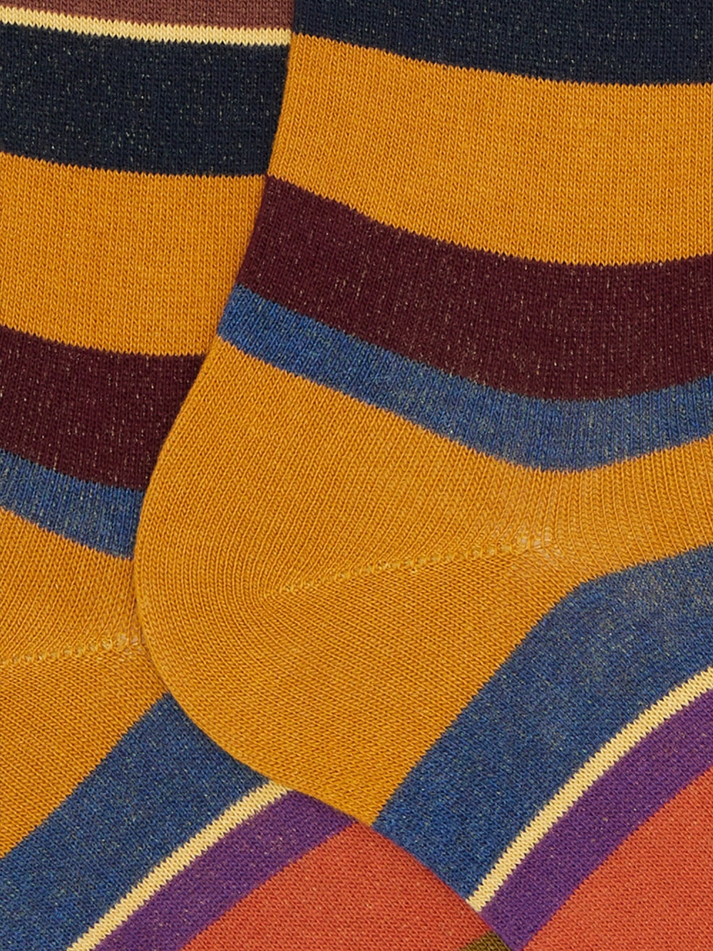 Calze lunghe righe GALLO Uomo - Multicolore