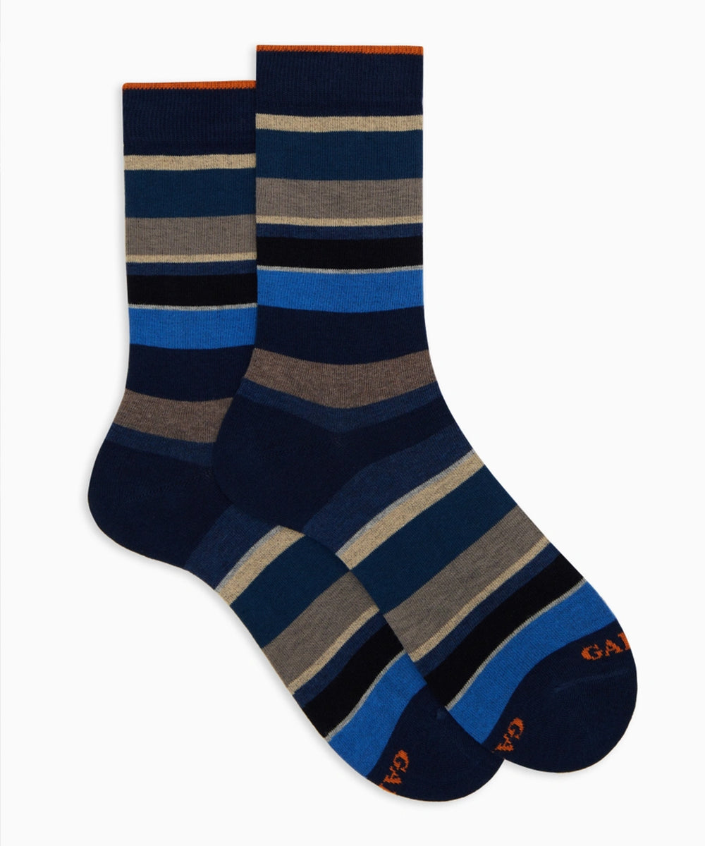 Calze corte righe GALLO Uomo - Multicolore