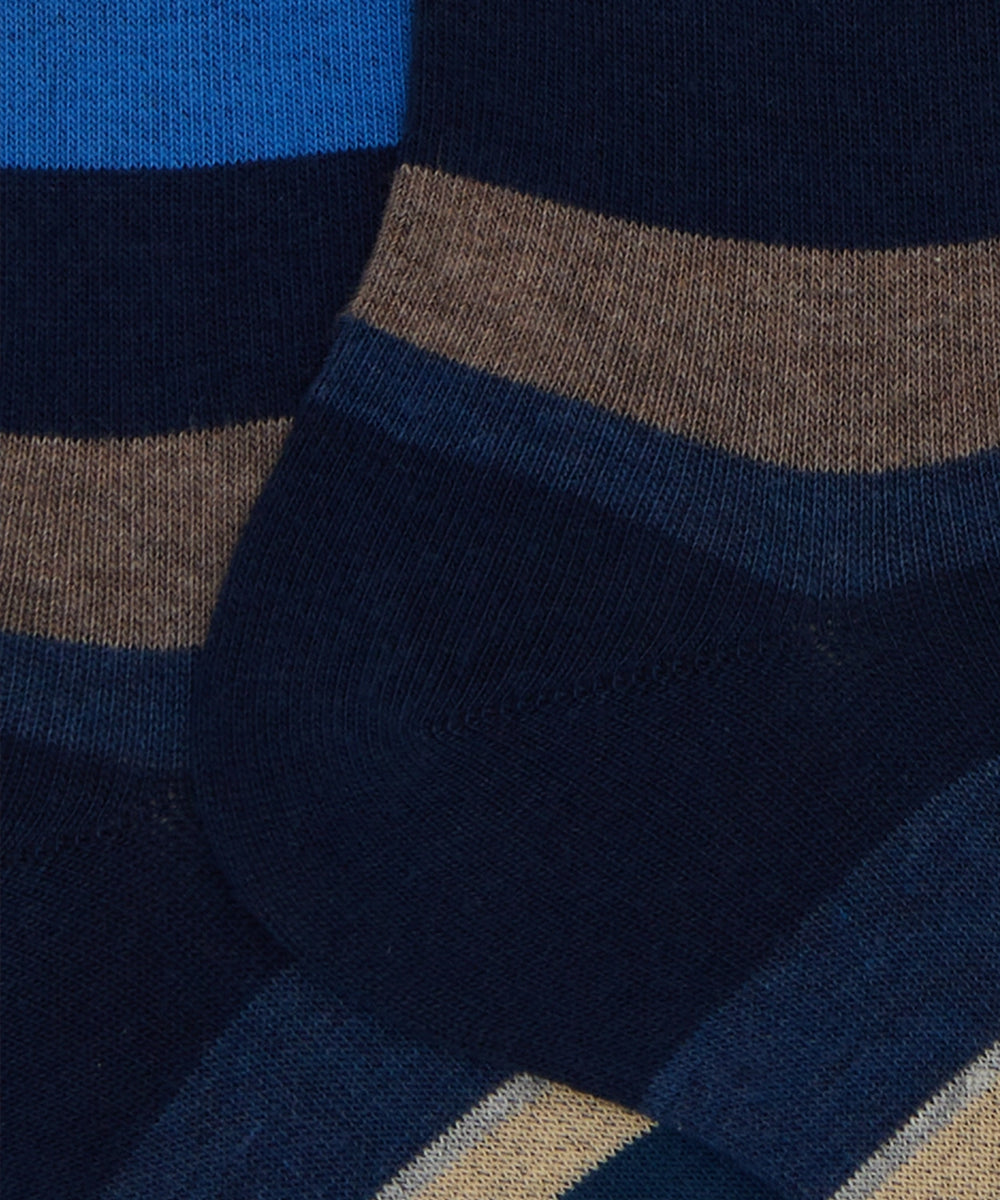 Calze corte righe GALLO Uomo - Multicolore