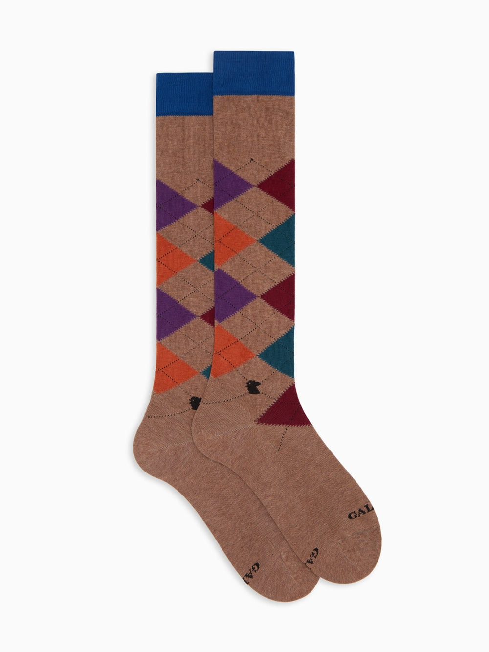 Calze lunghe fantasia intarsiato GALLO Uomo - Multicolor