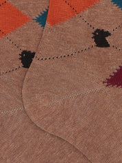 Calze lunghe fantasia intarsiato GALLO Uomo - Multicolor