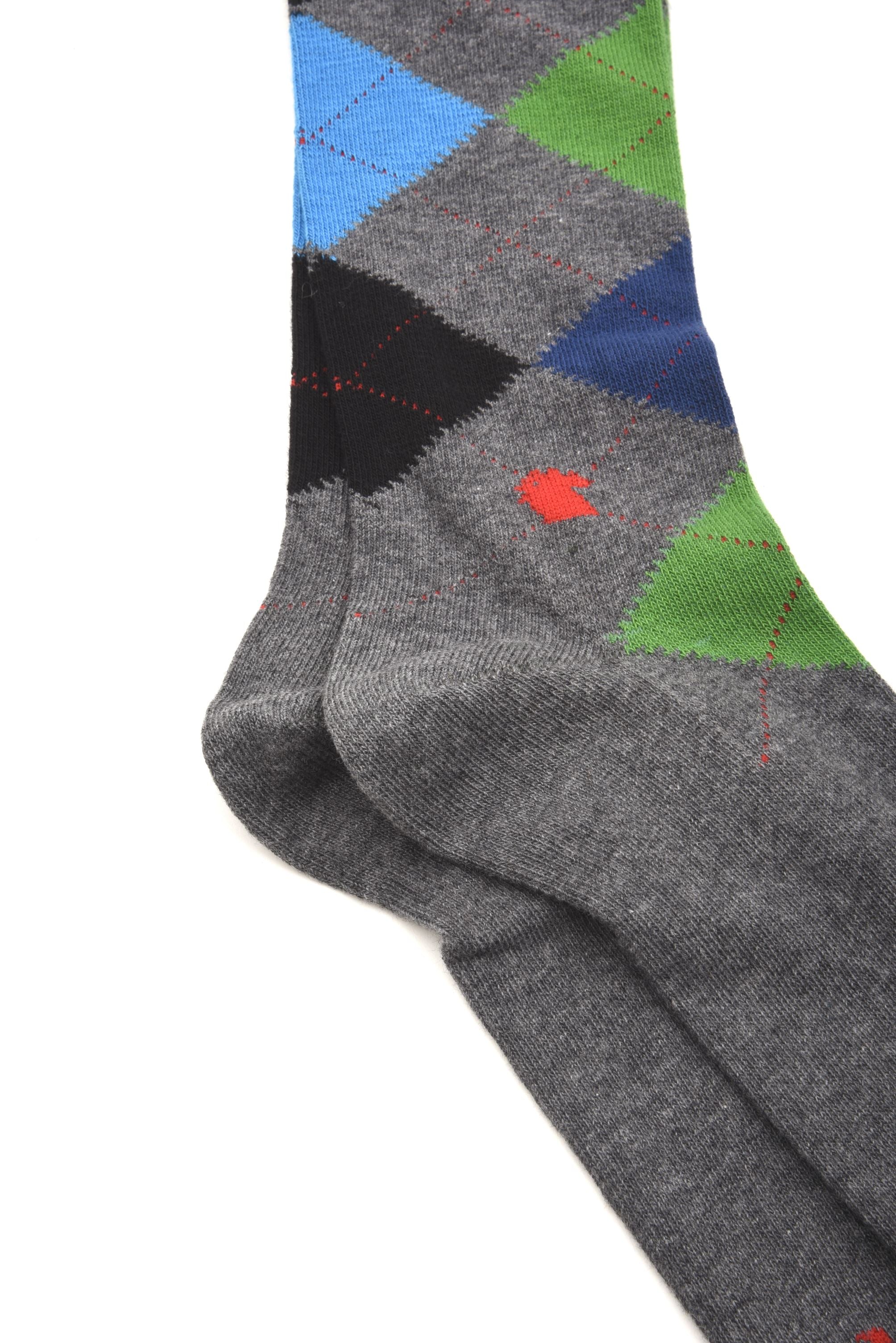 Calze lunghe fantasia intarsiato GALLO Uomo - Multicolore