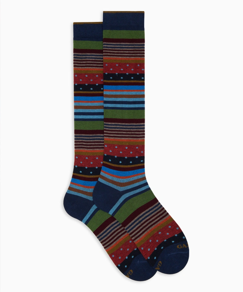 Calze lunghe fantasia mix GALLO Uomo - Multicolore