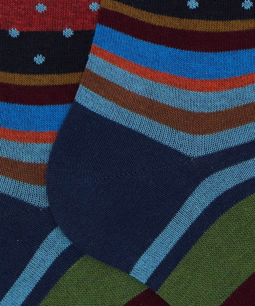 Calze lunghe fantasia mix GALLO Uomo - Multicolore