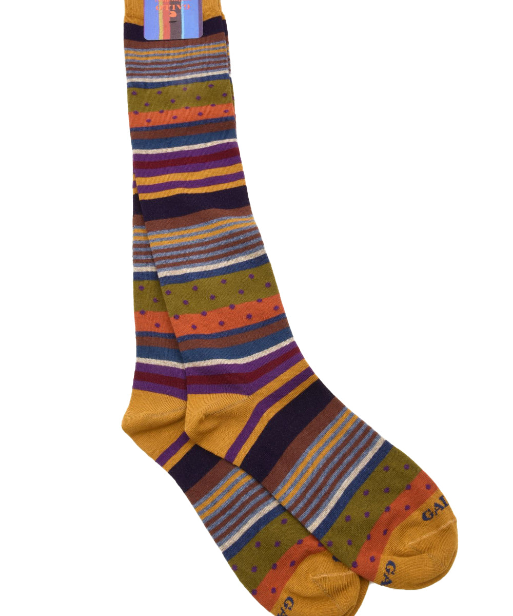 Calze lunghe fantasia mix GALLO Uomo - Multicolore