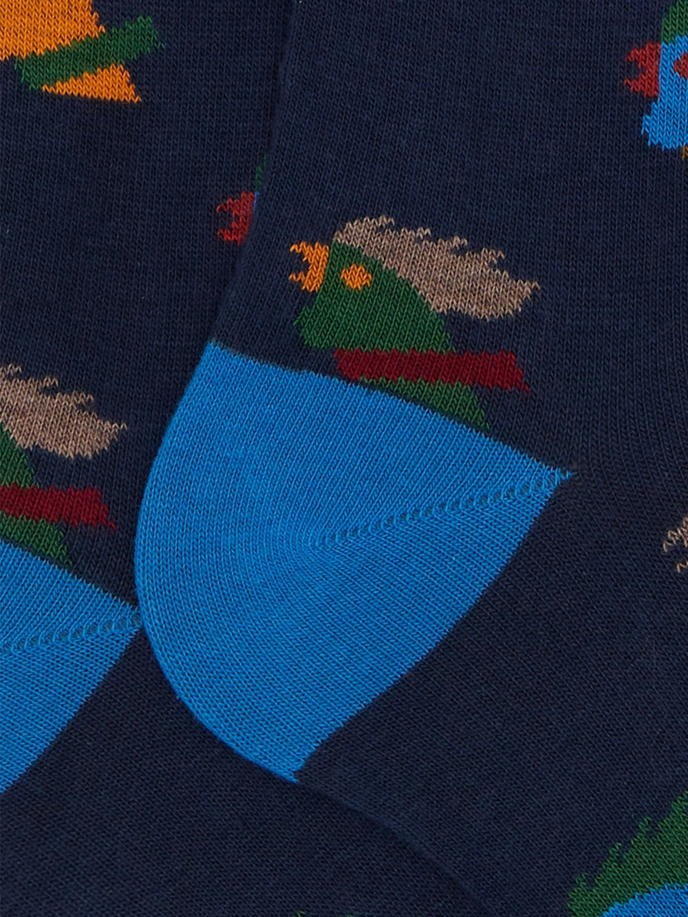 Calze lunghe fantasia galli GALLO Uomo - Multicolore