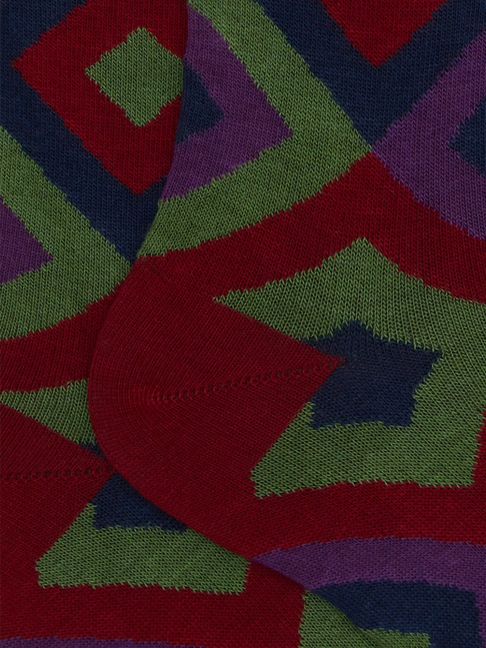 Calze lunghe fantasia rombi GALLO Uomo - Multicolore