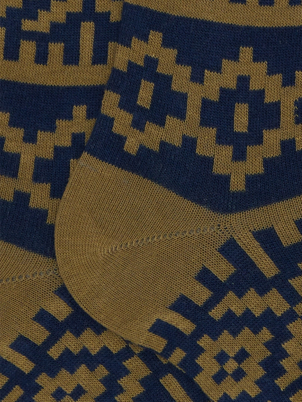 Calze lunghe fantasia greca natalizia GALLO Uomo - Multicolore